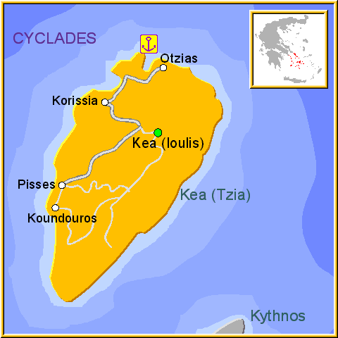 Kea map