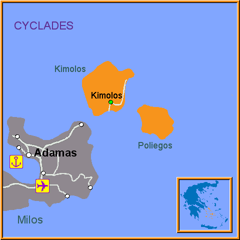 kimolos map