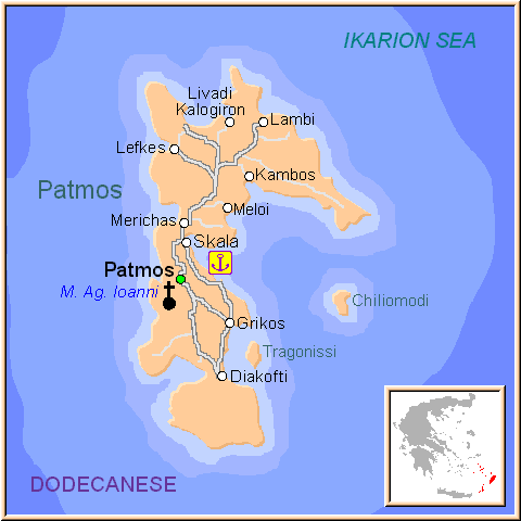 Patmos map