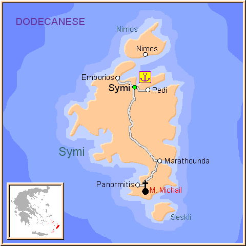 Symi map